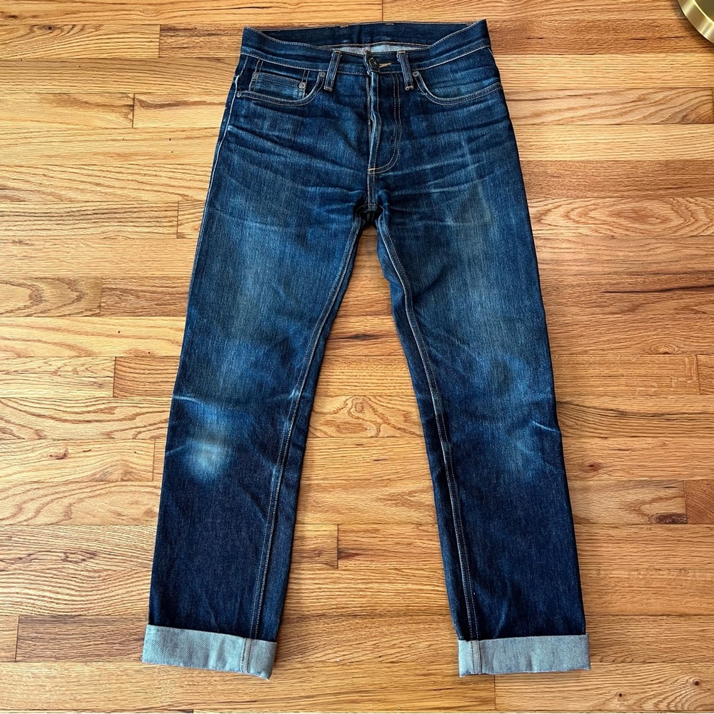 Men’s 3Sixteen Raw Denim ST-100x size 28